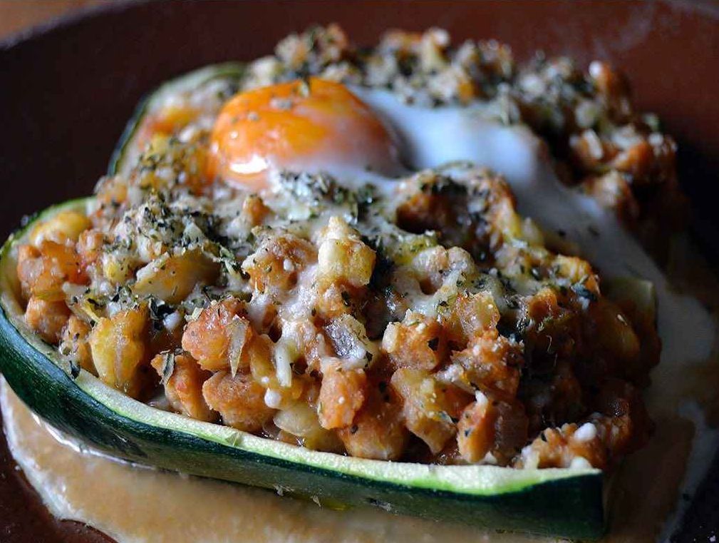 Calabacines rellenos