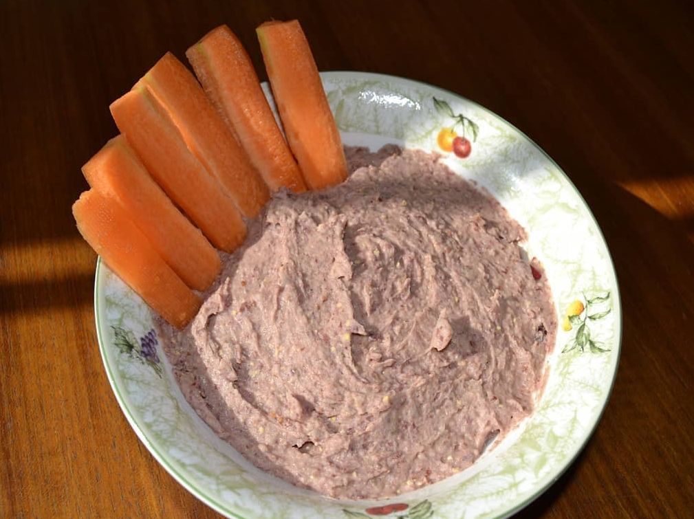 Paté de alubias rojas